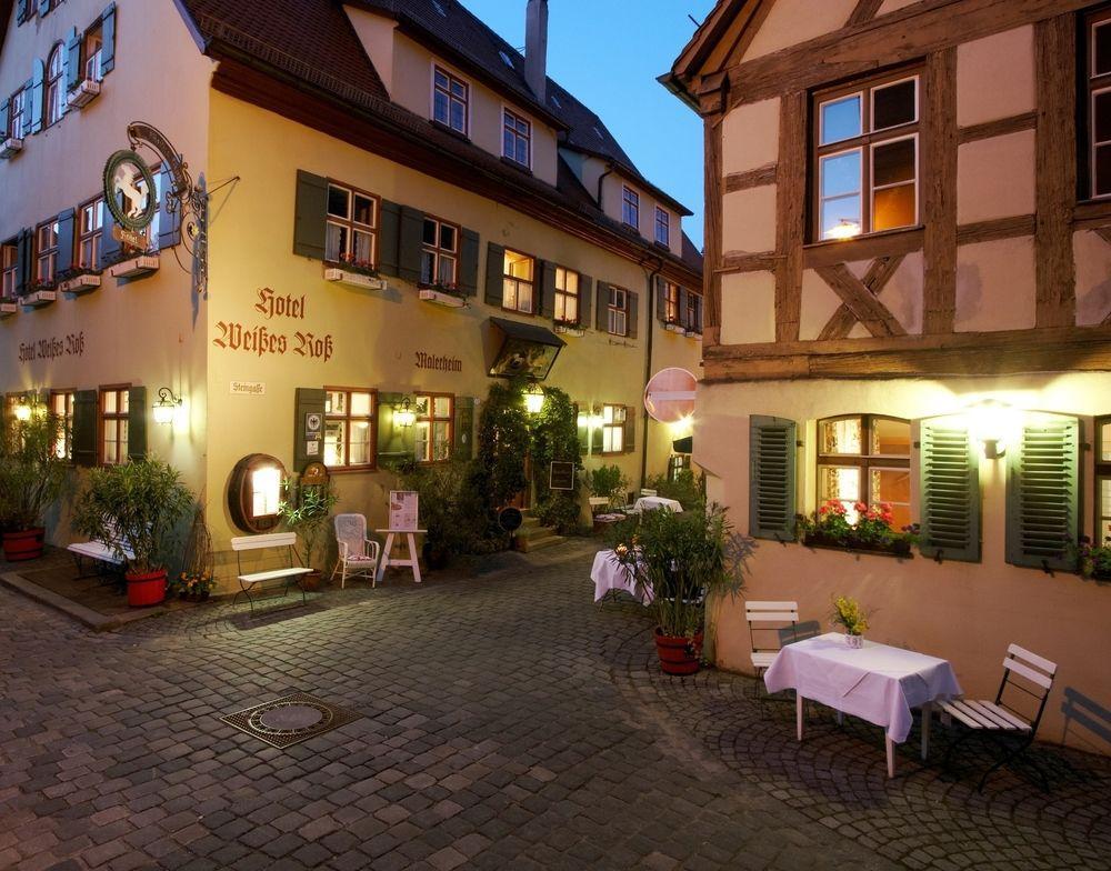 Hotel Weisses Ross Dinkelsbühl Екстериор снимка